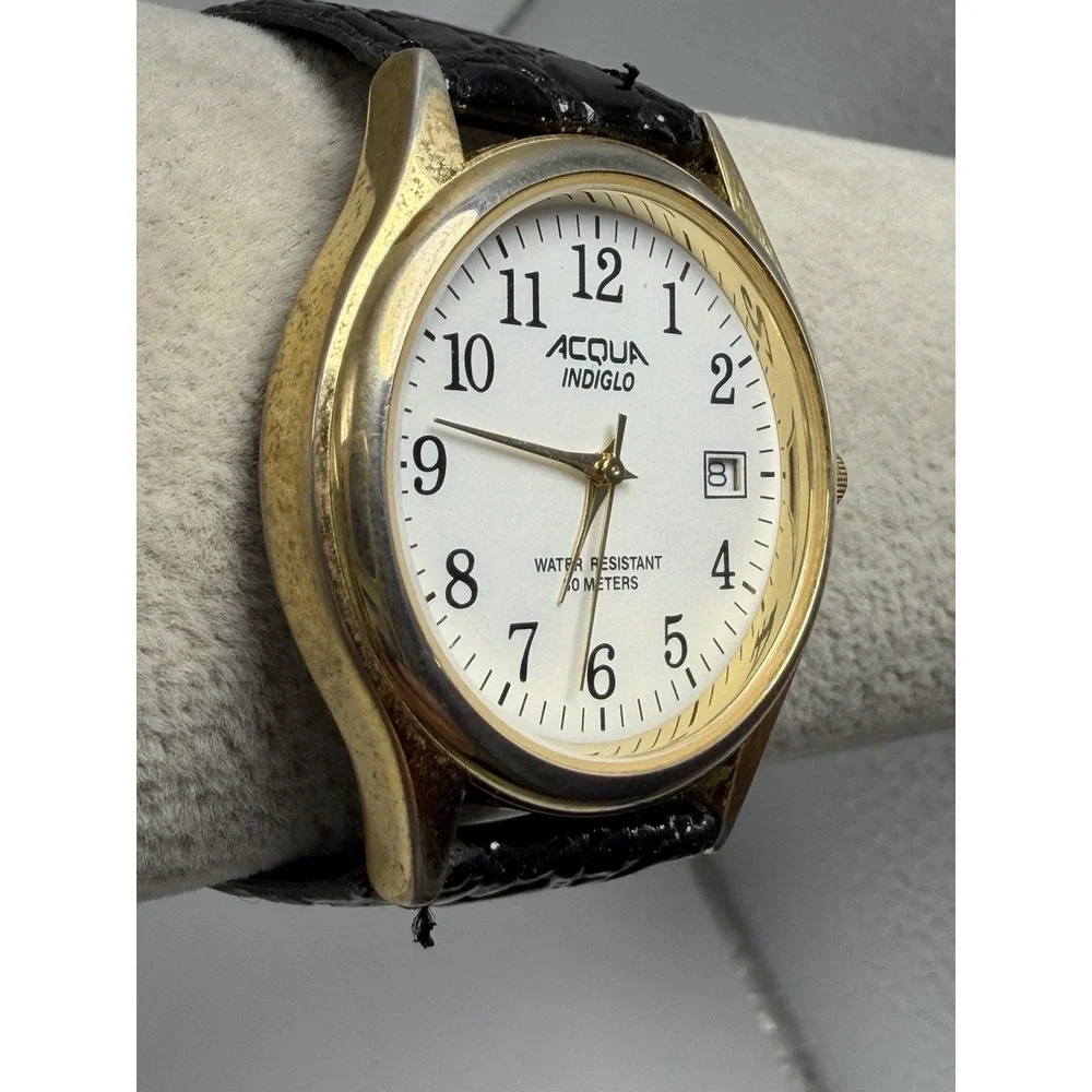Acqua By Timex New Battery 2000 Mens Watch 35MM 7.5